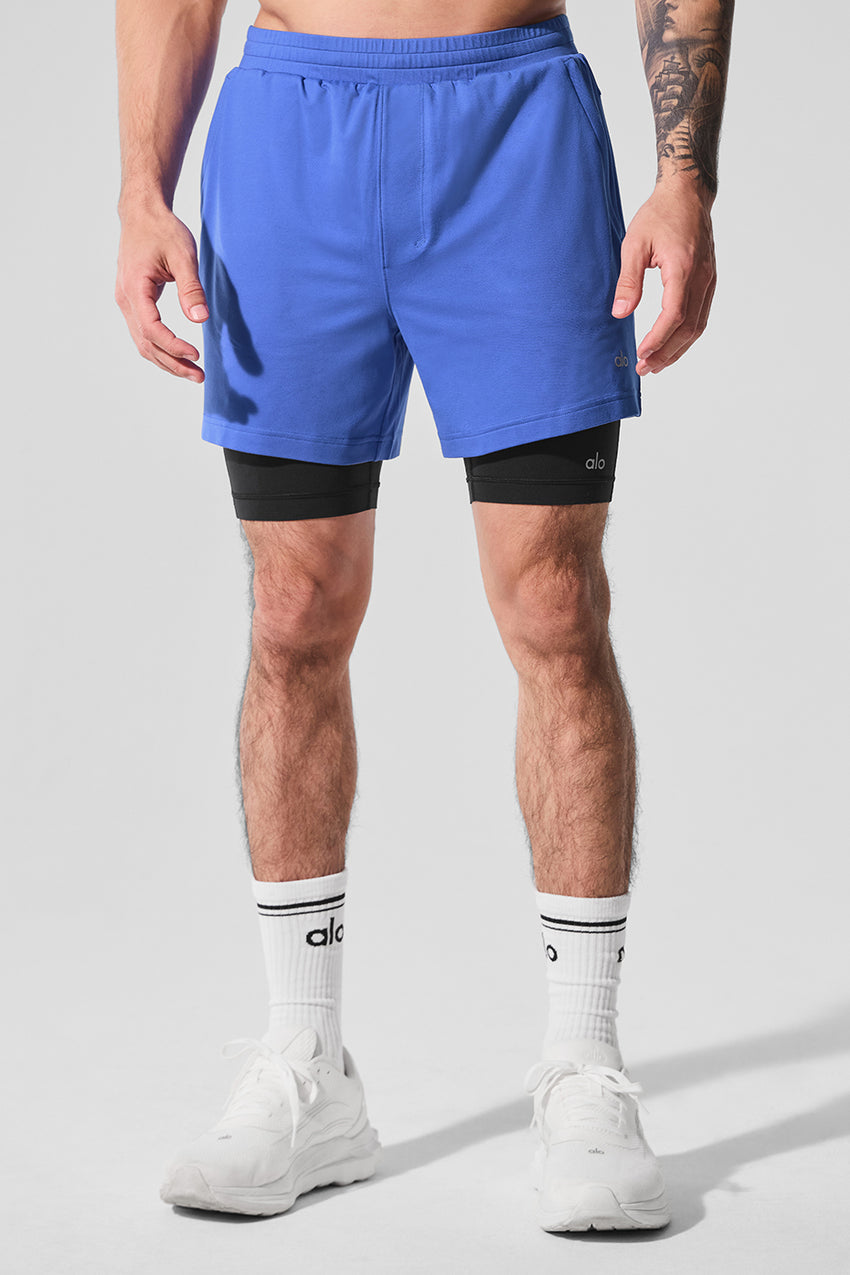 Conquer React 2-In-1 Performance Short - Anthracite/Black