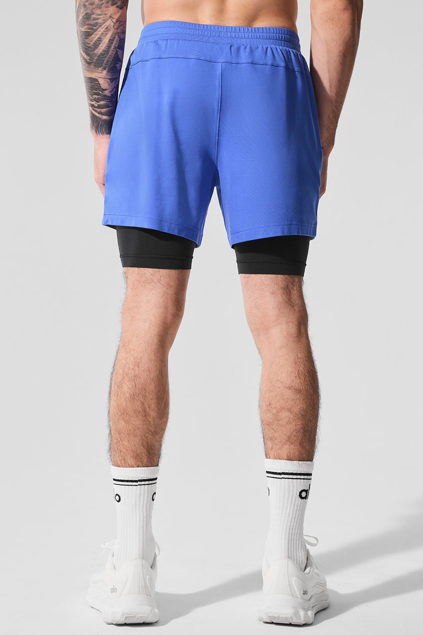 Conquer React 2-In-1 Performance Short - Anthracite/Black