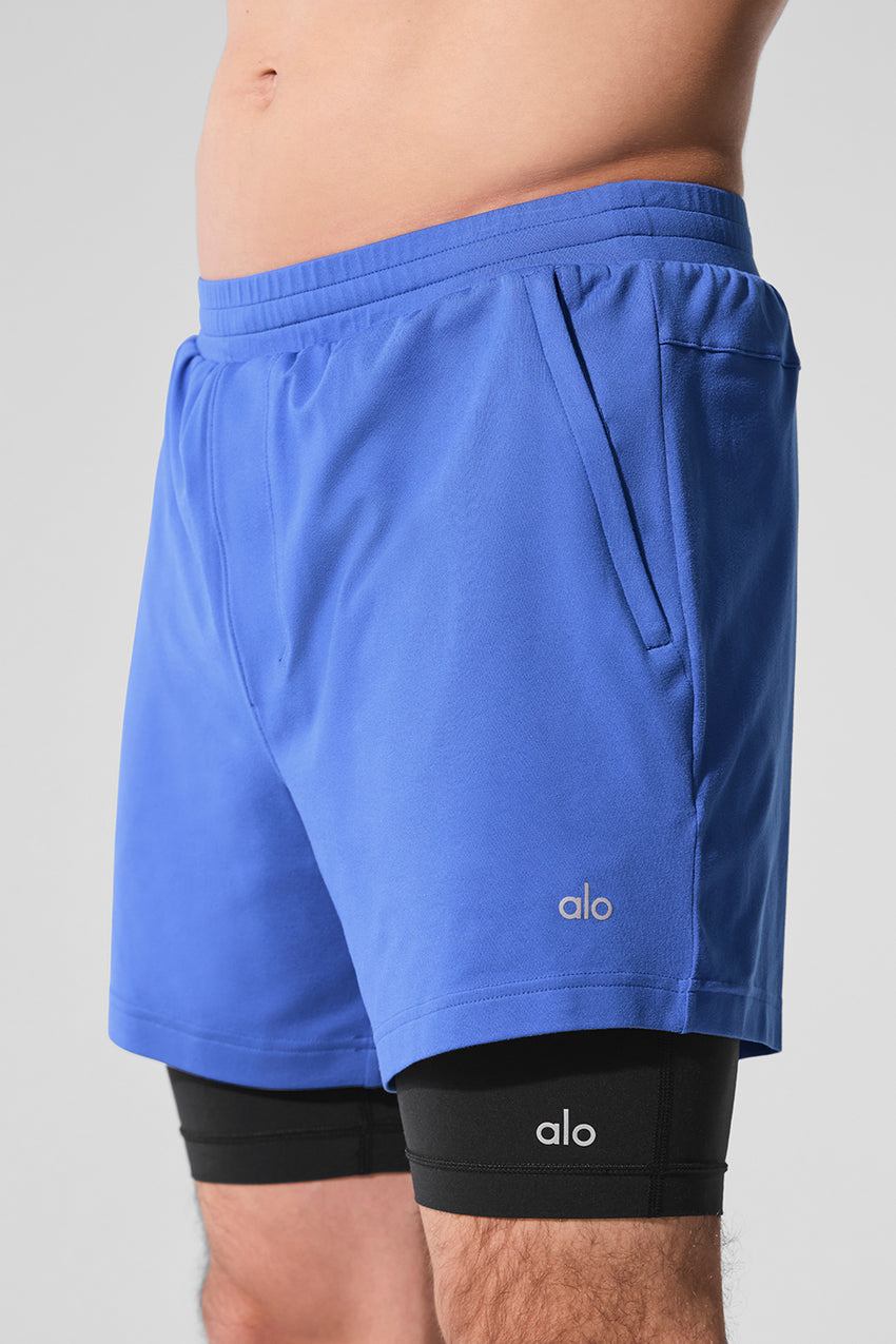 Conquer React 2-In-1 Performance Short - Anthracite/Black