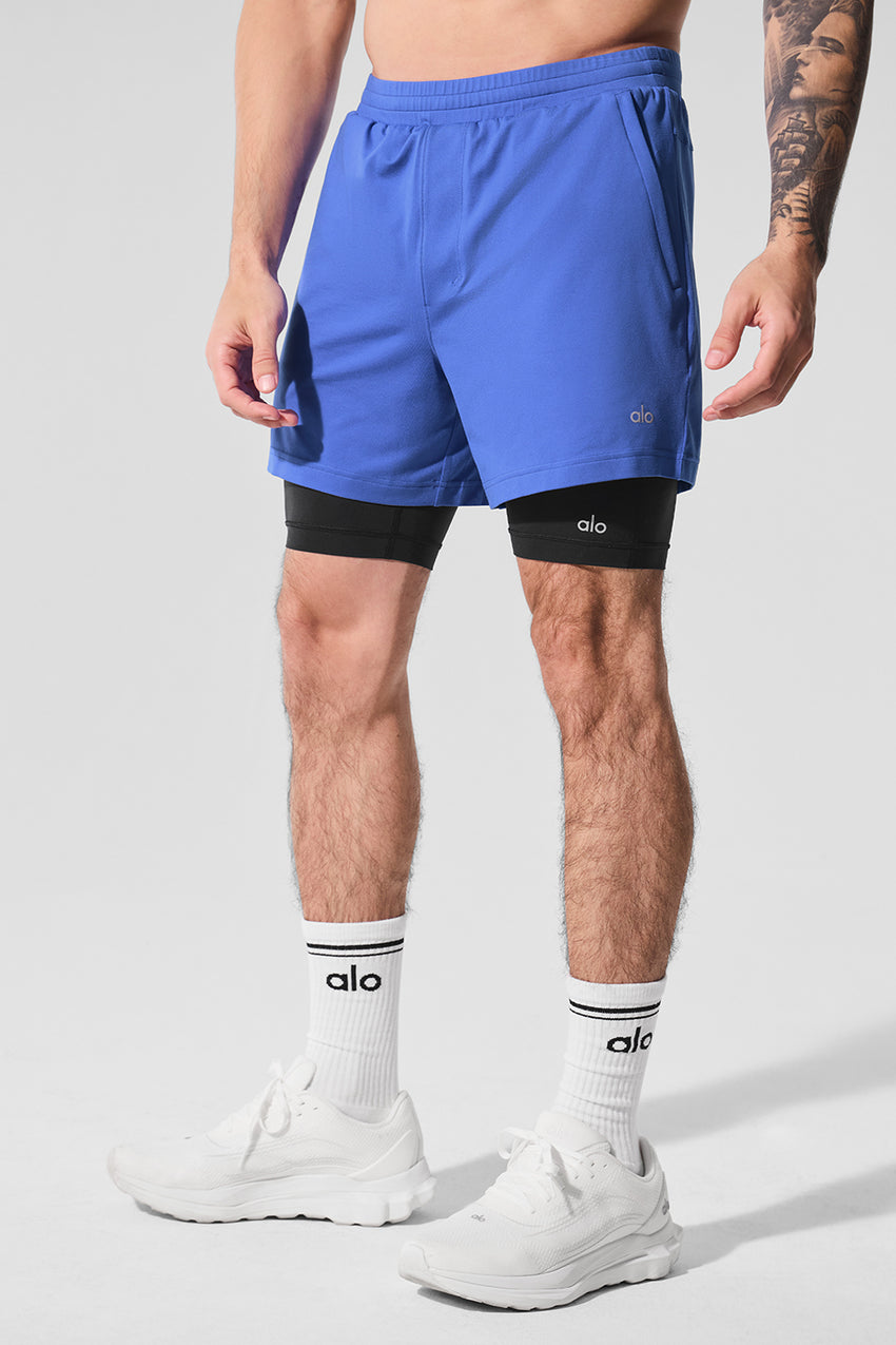 Conquer React 2-In-1 Performance Short - Anthracite/Black