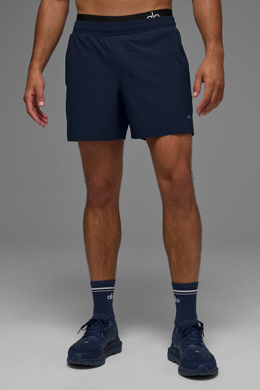 5" Traction Running Short - Black