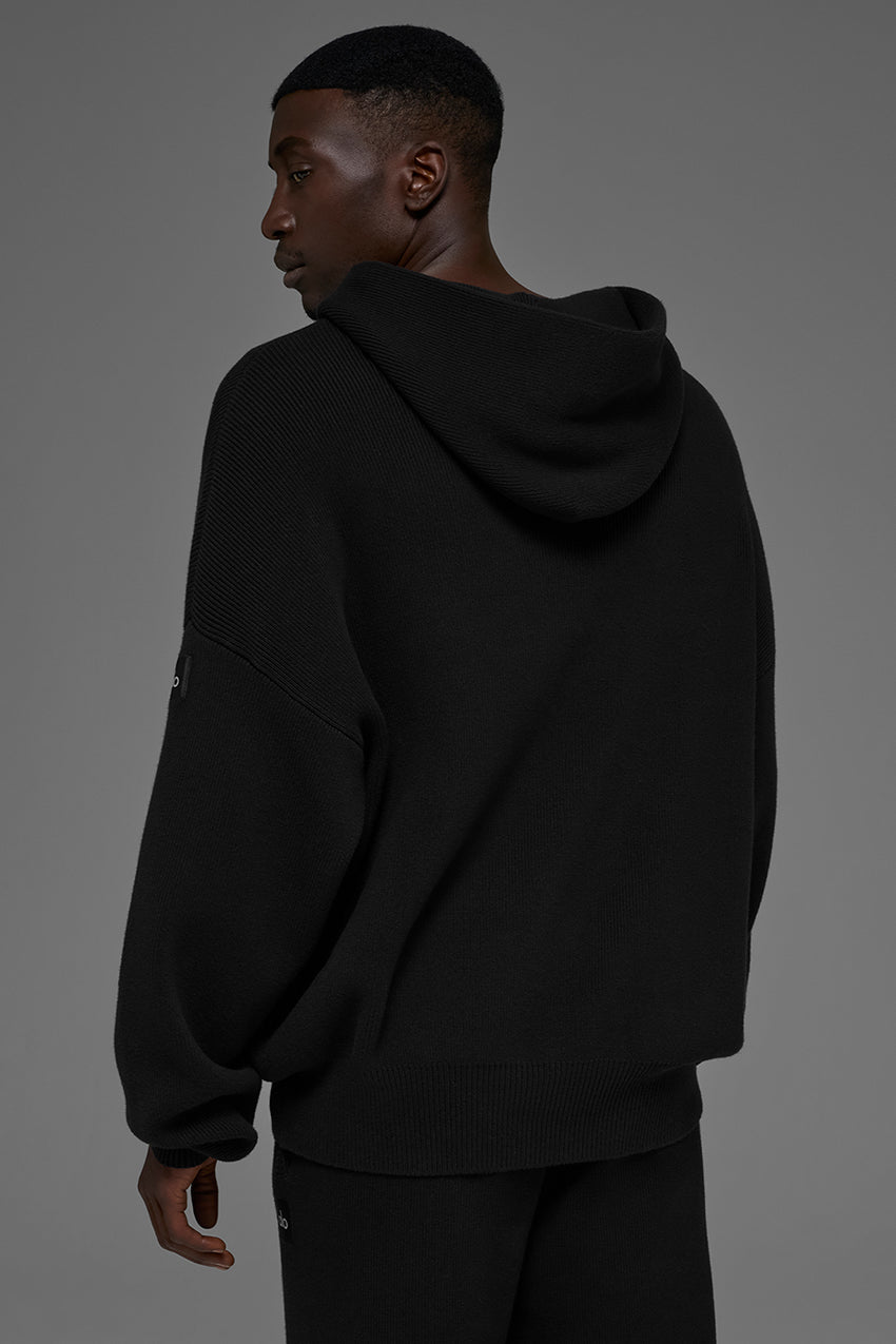 Scholar Hooded Sweater - Ivory