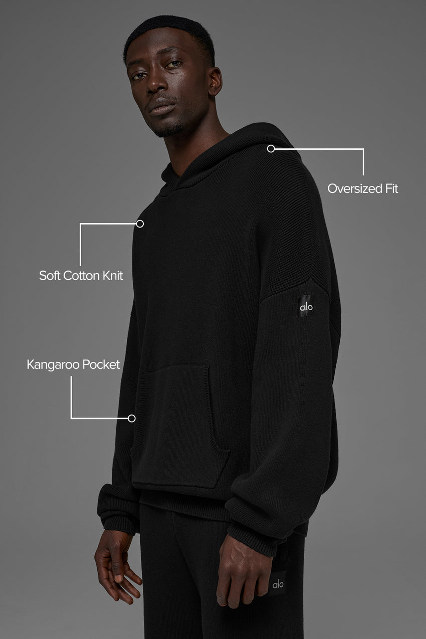 Scholar Hooded Sweater - Ivory