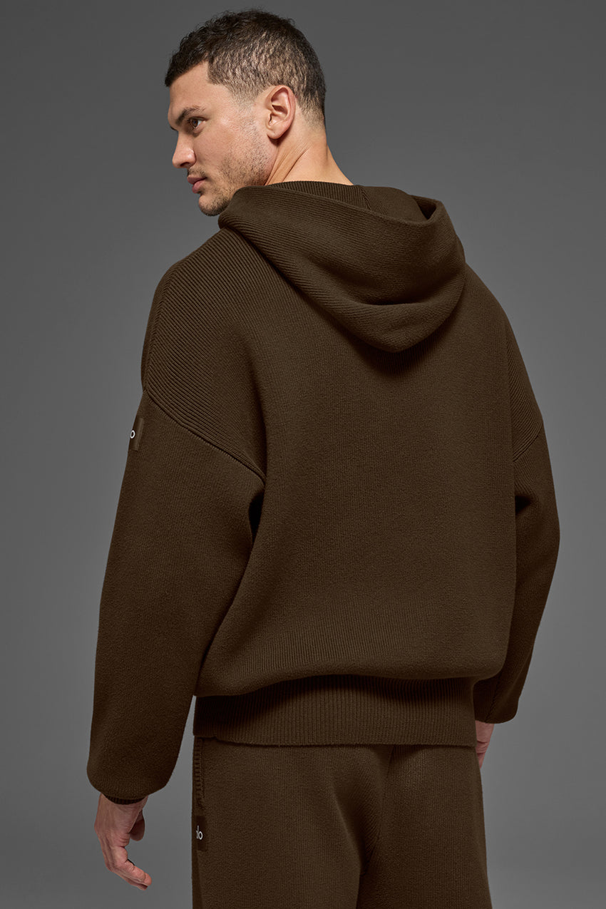 Scholar Hooded Sweater - Ivory