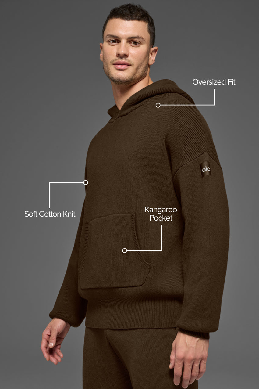 Scholar Hooded Sweater - Ivory