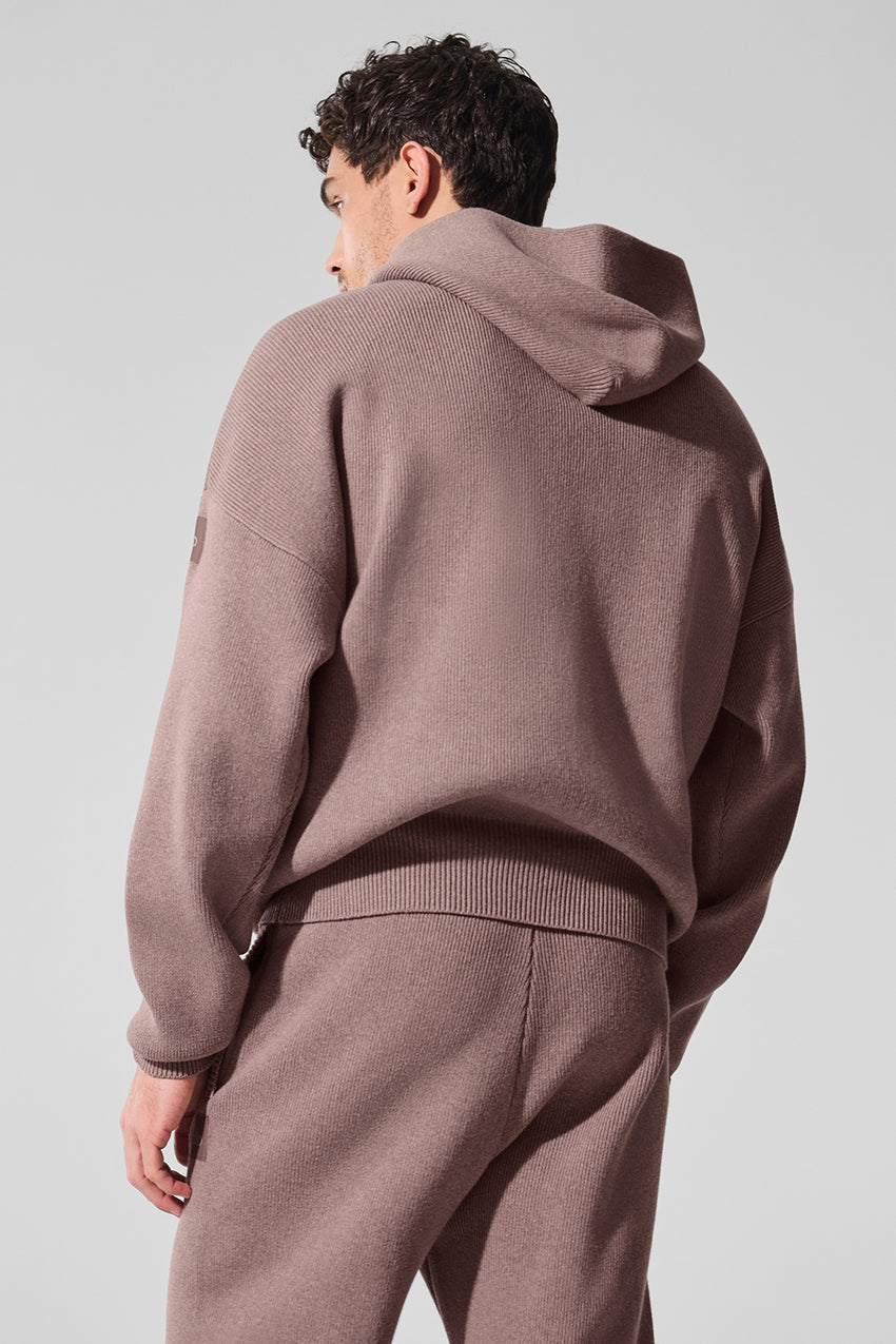 Scholar Hooded Sweater - Ivory