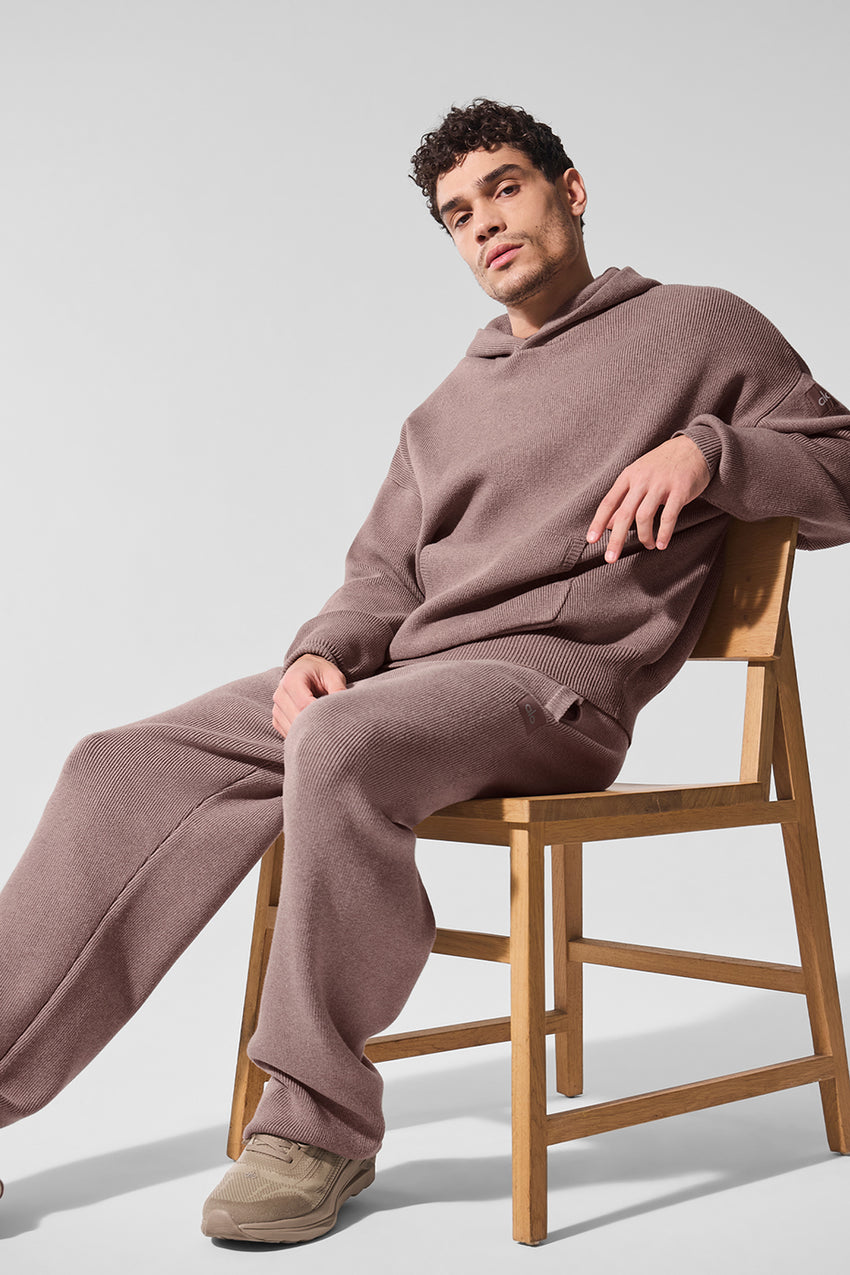 Scholar Hooded Sweater - Ivory