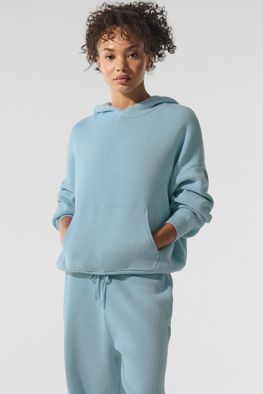 Scholar Hooded Sweater - Ivory