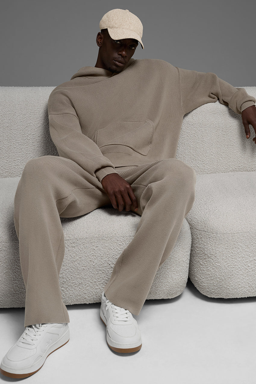 Scholar Hooded Sweater - Ivory