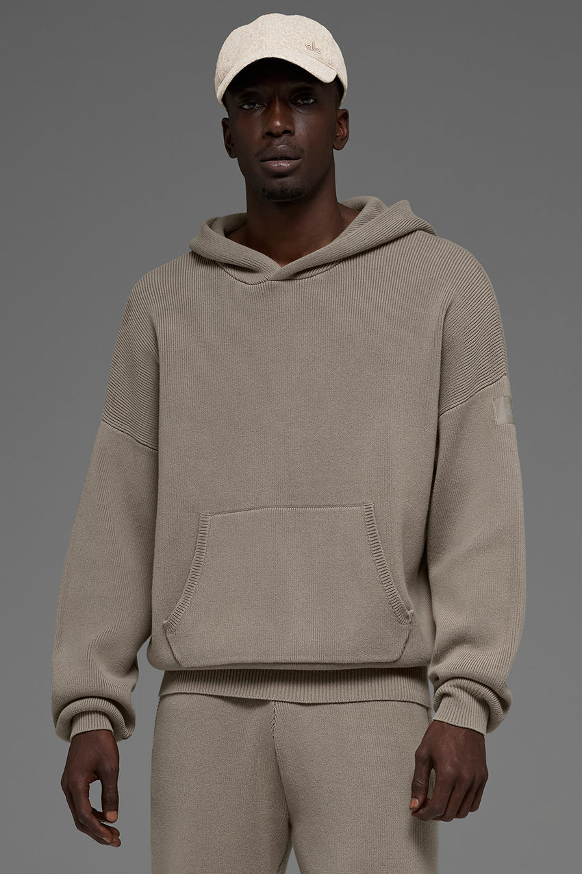 Scholar Hooded Sweater - Ivory