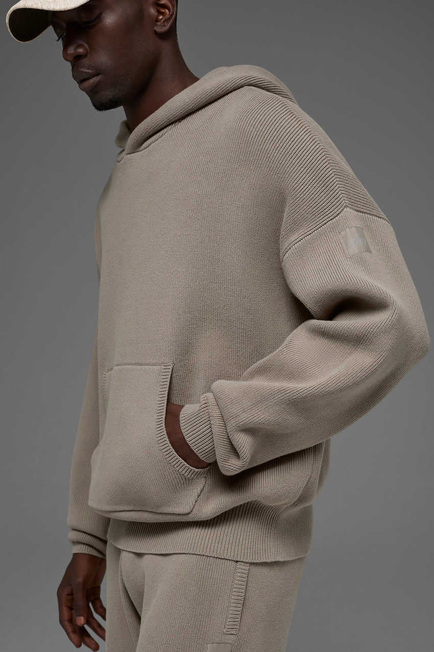 Scholar Hooded Sweater - Ivory
