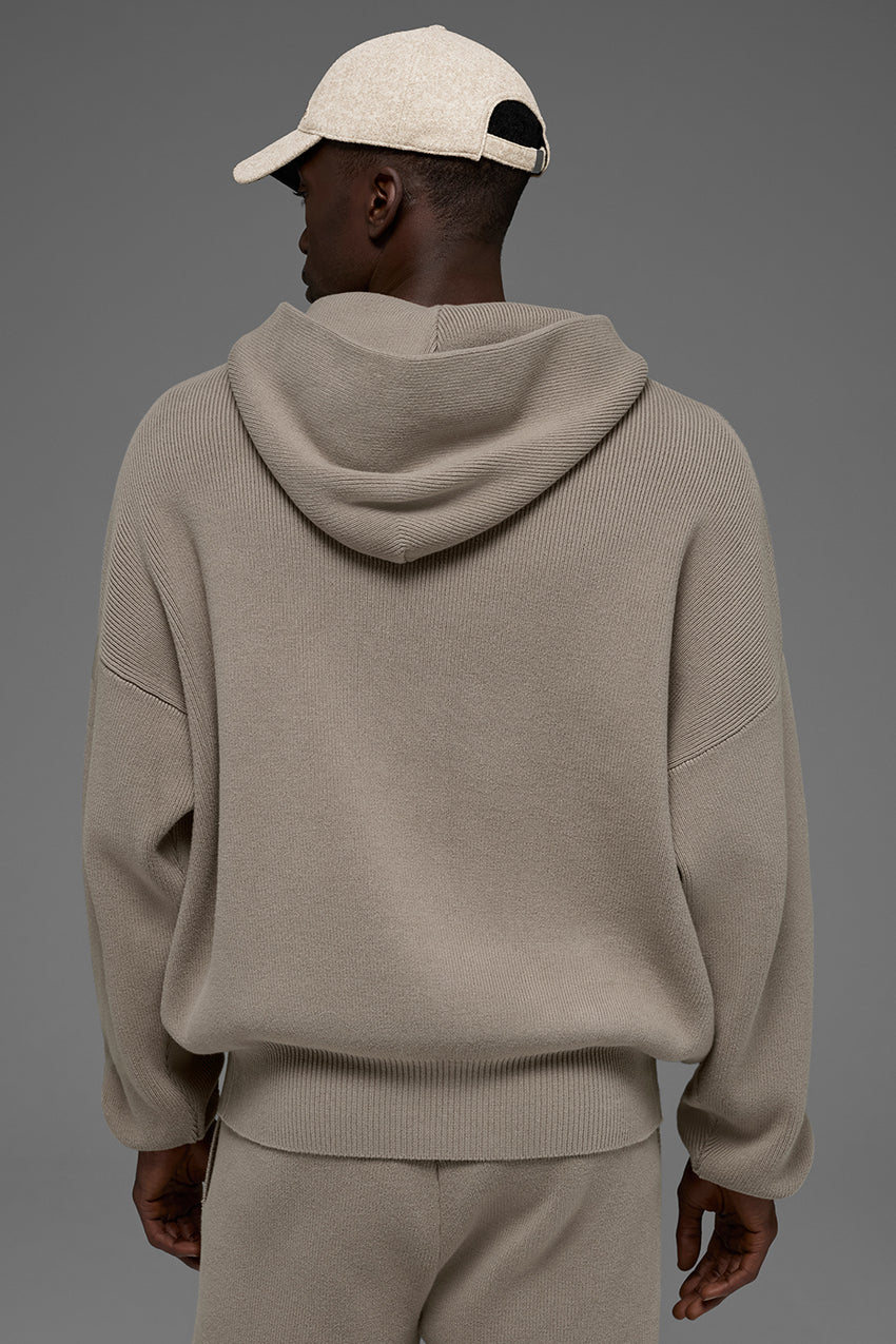 Scholar Hooded Sweater - Ivory