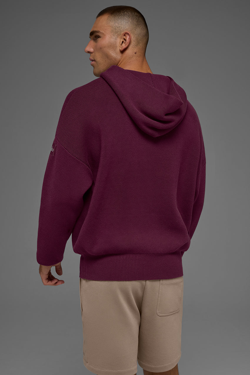 Scholar Hooded Sweater - Ivory