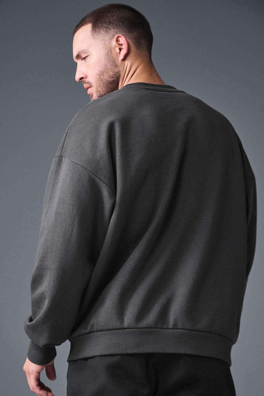 Accolade Crew Neck Pullover - Black