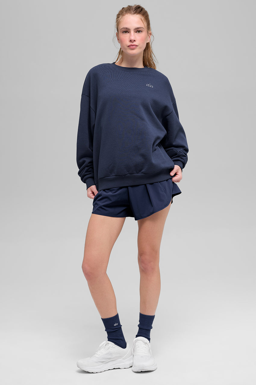 Accolade Crew Neck Pullover - Black