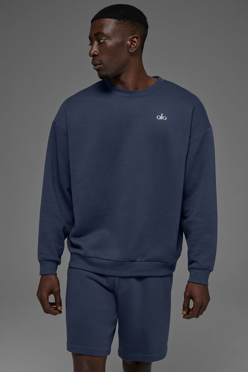Accolade Crew Neck Pullover - Black