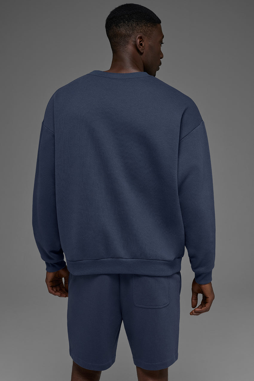 Accolade Crew Neck Pullover - Black