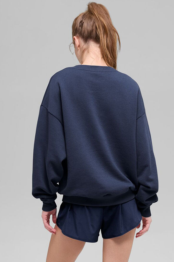 Accolade Crew Neck Pullover - Black