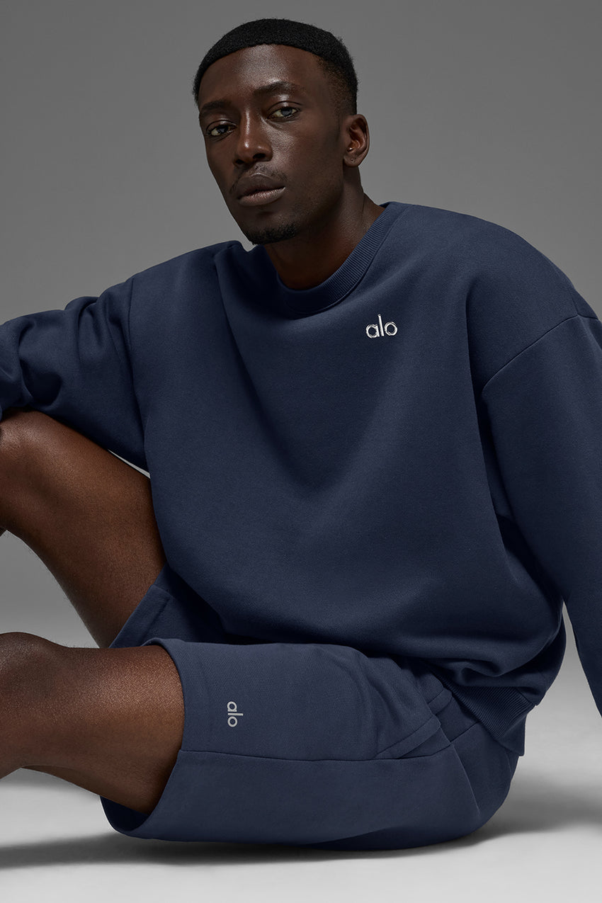 Accolade Crew Neck Pullover - Black