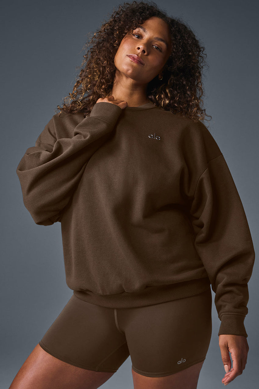 Accolade Crew Neck Pullover - Black