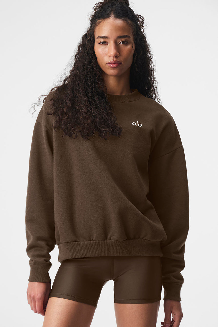 Accolade Crew Neck Pullover - Black