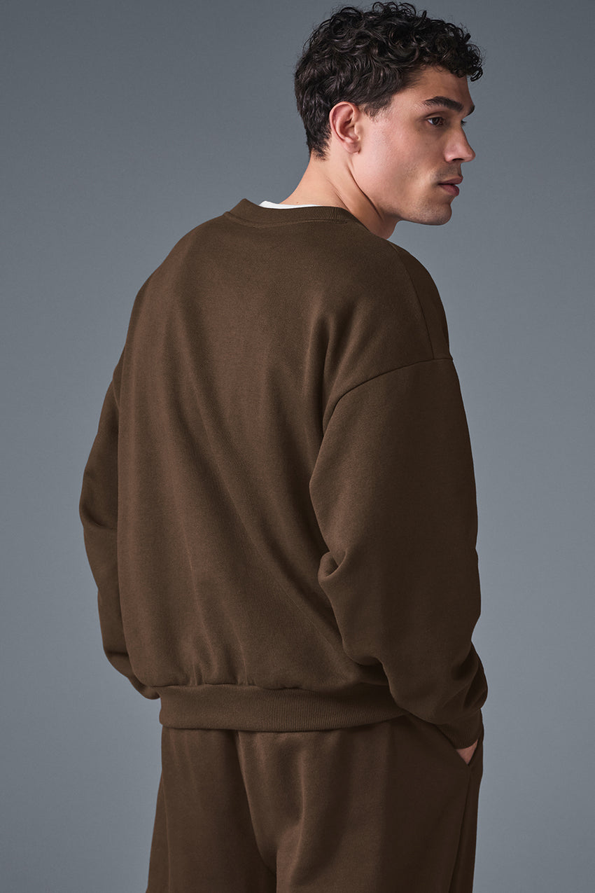 Accolade Crew Neck Pullover - Black