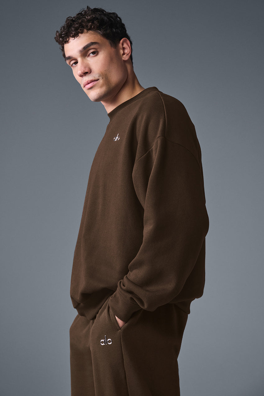 Accolade Crew Neck Pullover - Black