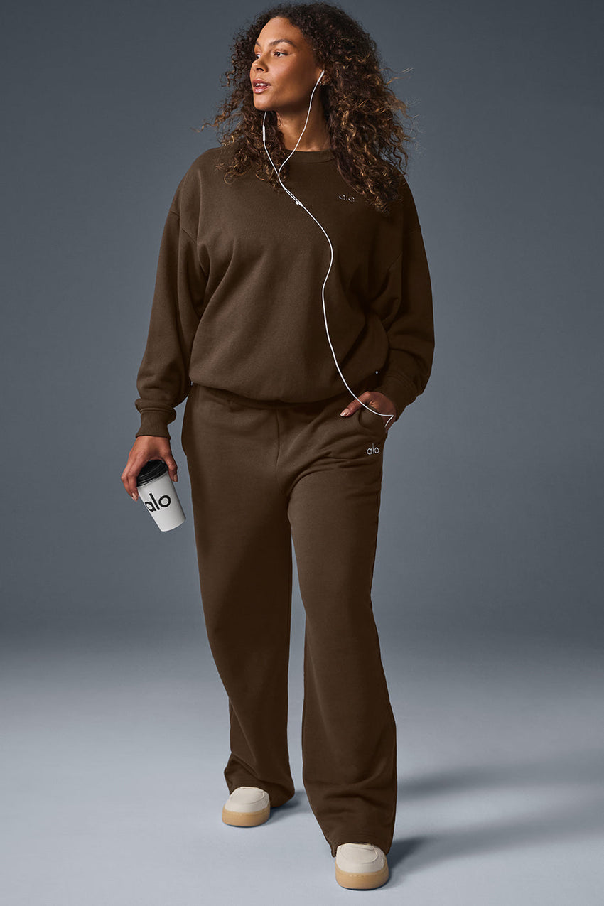Accolade Crew Neck Pullover - Black