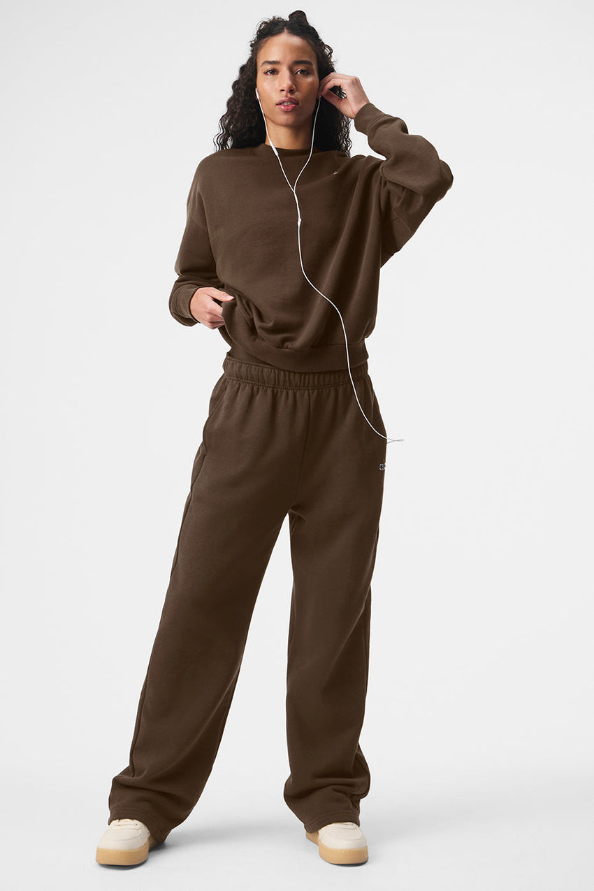 Accolade Crew Neck Pullover - Black