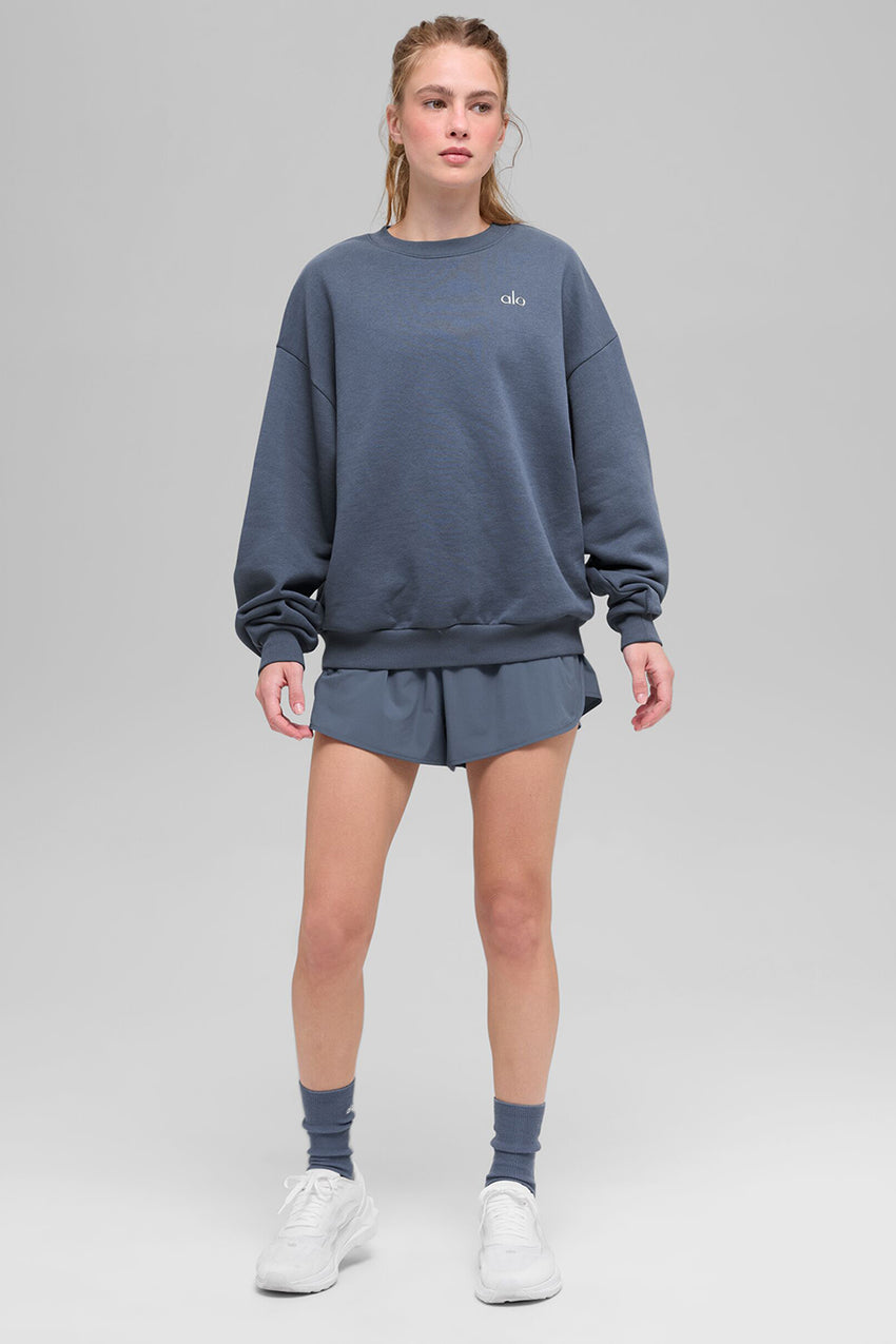 Accolade Crew Neck Pullover - Black