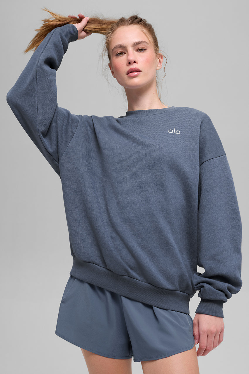 Accolade Crew Neck Pullover - Black