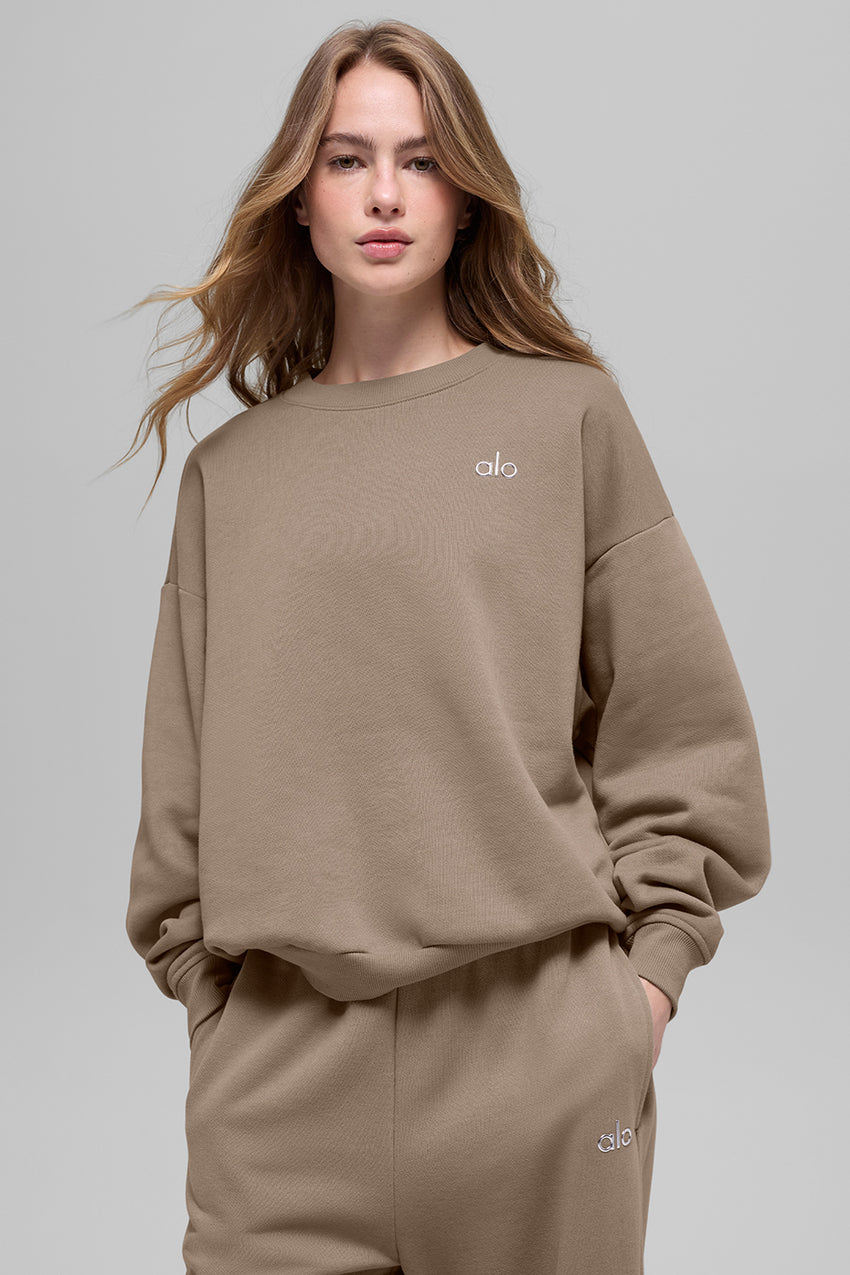 Accolade Crew Neck Pullover - Black