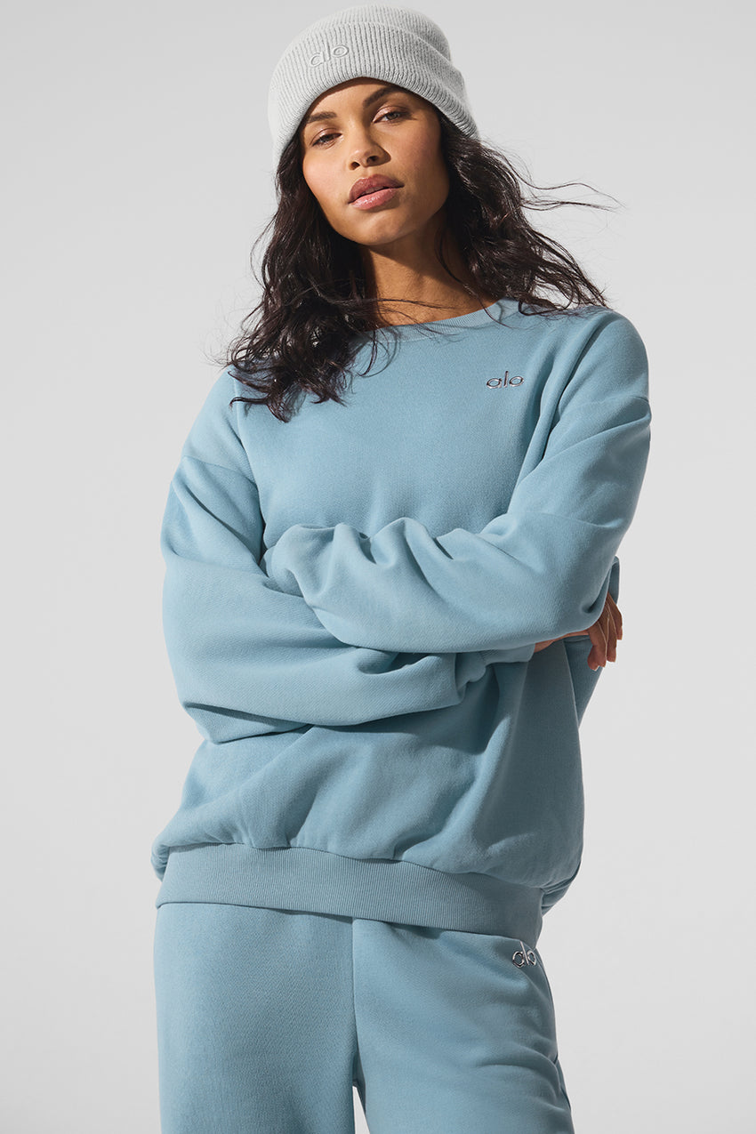 Accolade Crew Neck Pullover - Black