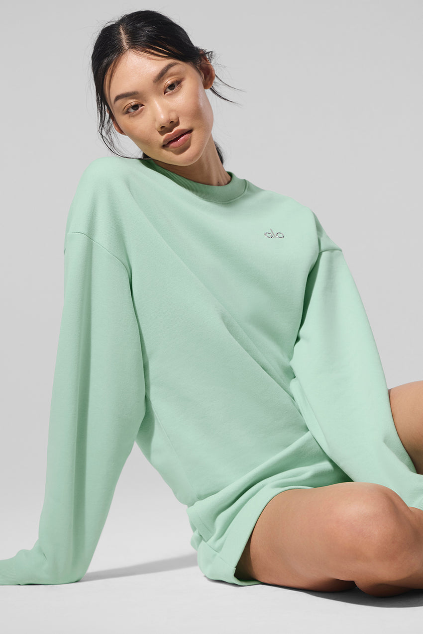 Accolade Crew Neck Pullover - Black