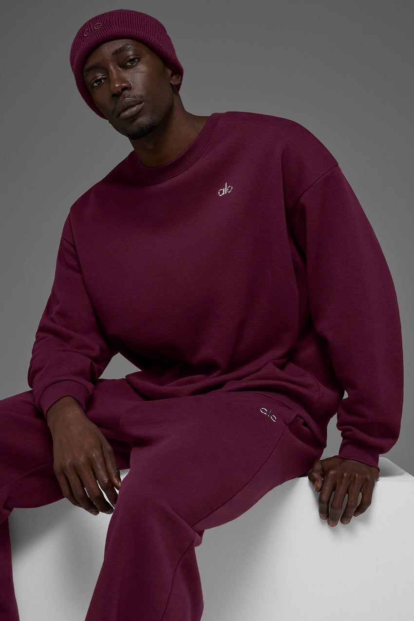 Accolade Crew Neck Pullover - Black