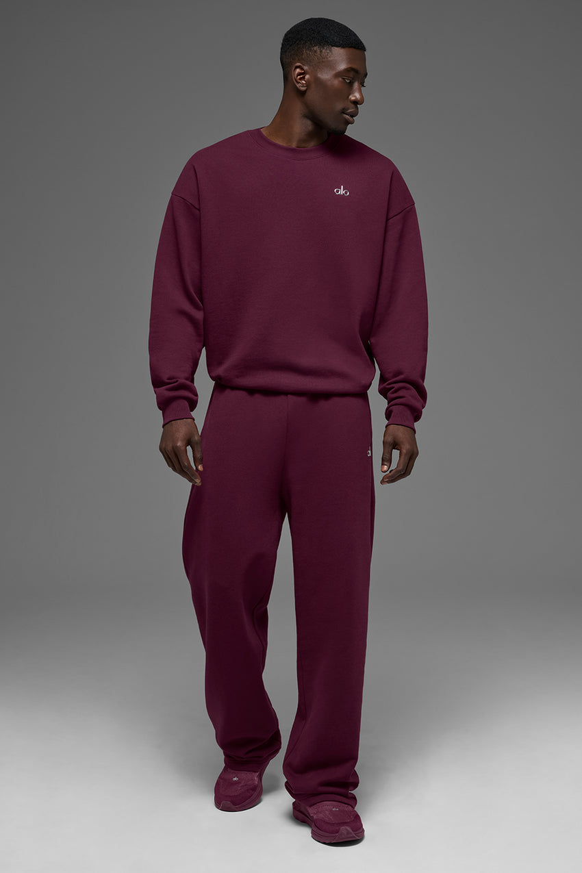 Accolade Crew Neck Pullover - Black