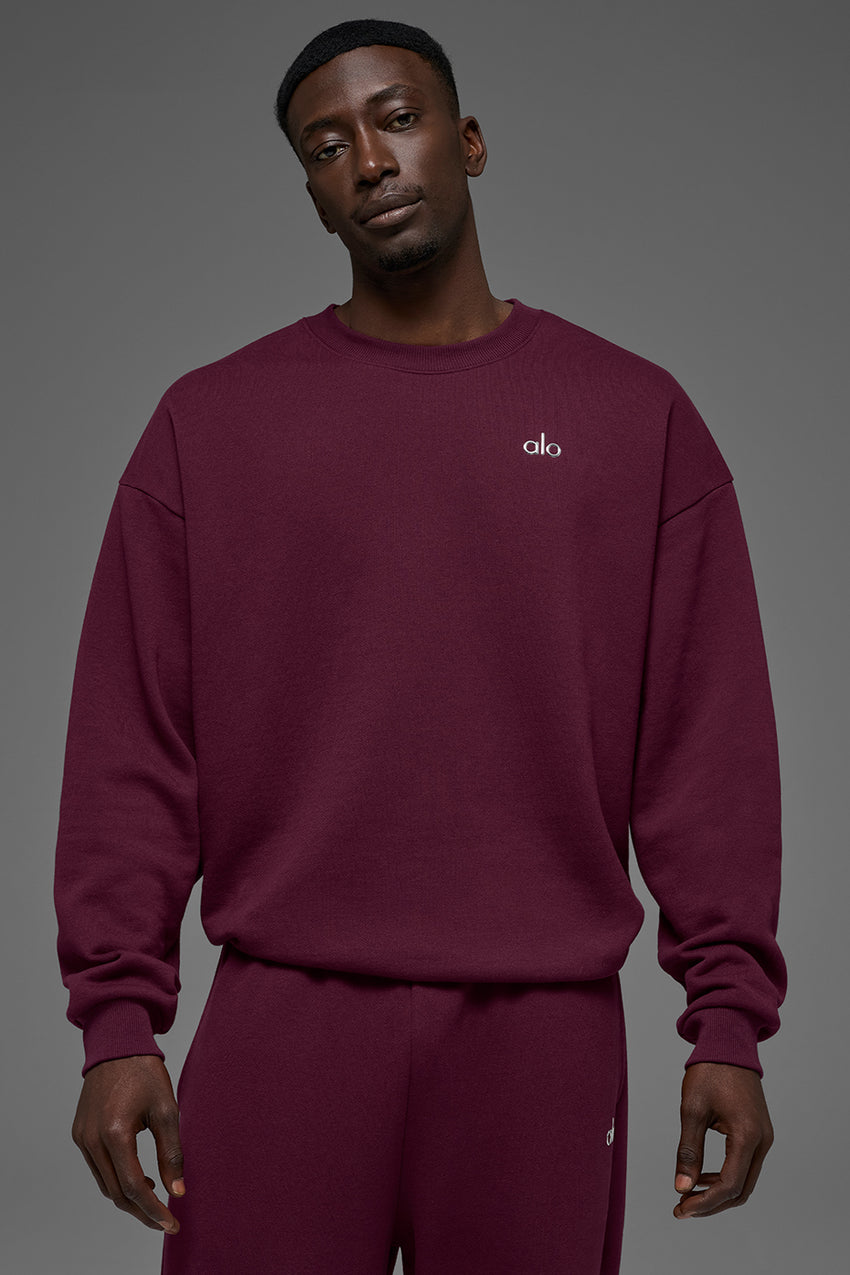 Accolade Crew Neck Pullover - Black