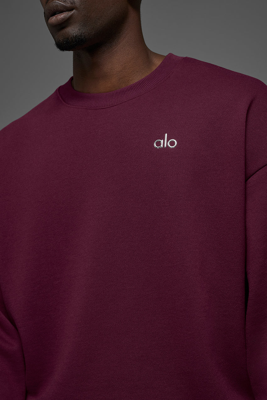 Accolade Crew Neck Pullover - Black