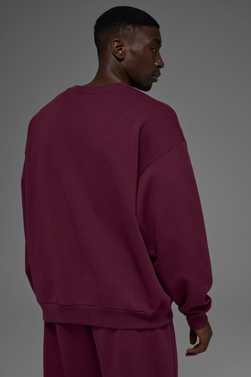 Accolade Crew Neck Pullover - Black