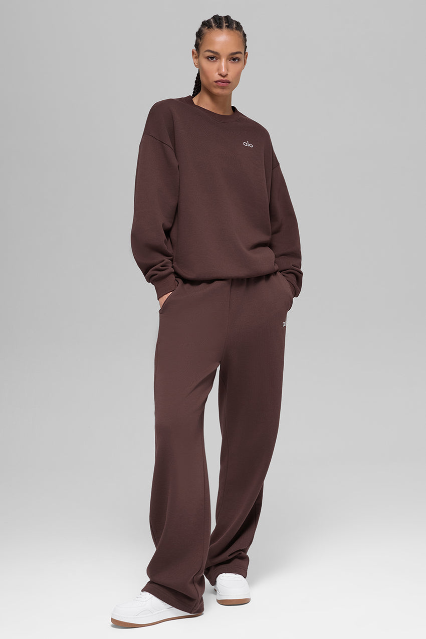 Accolade Crew Neck Pullover - Black