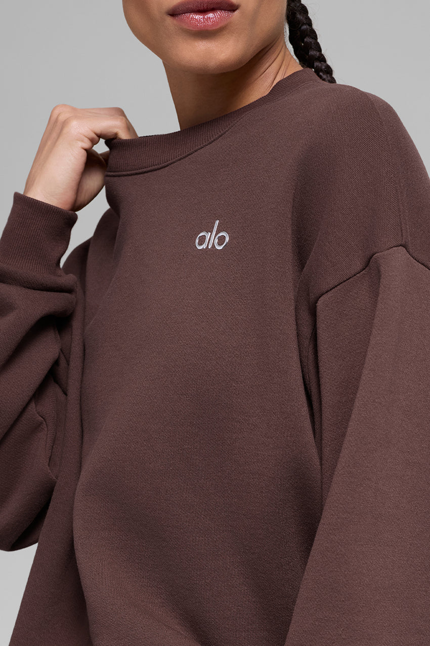 Accolade Crew Neck Pullover - Black
