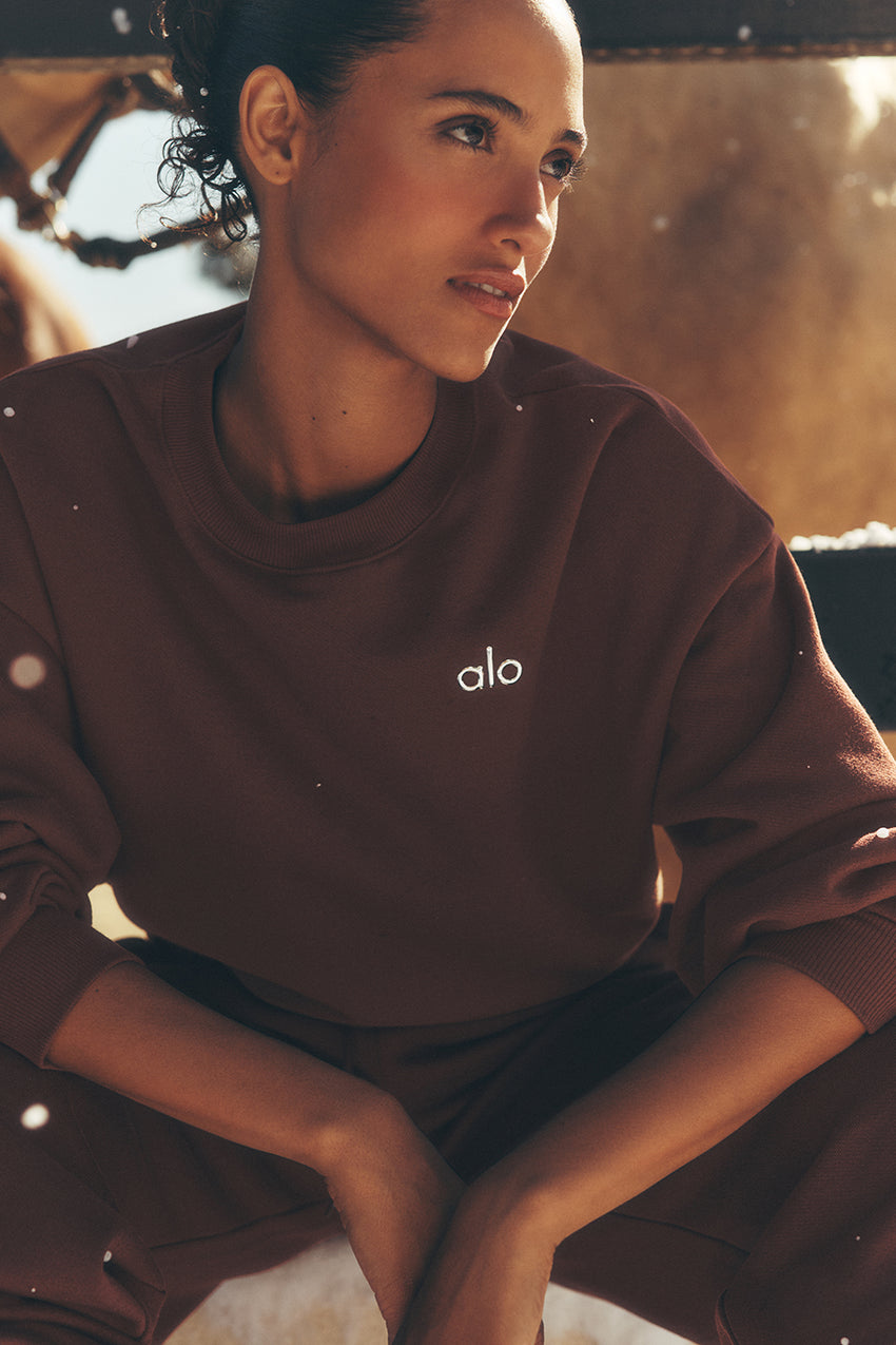 Accolade Crew Neck Pullover - Black