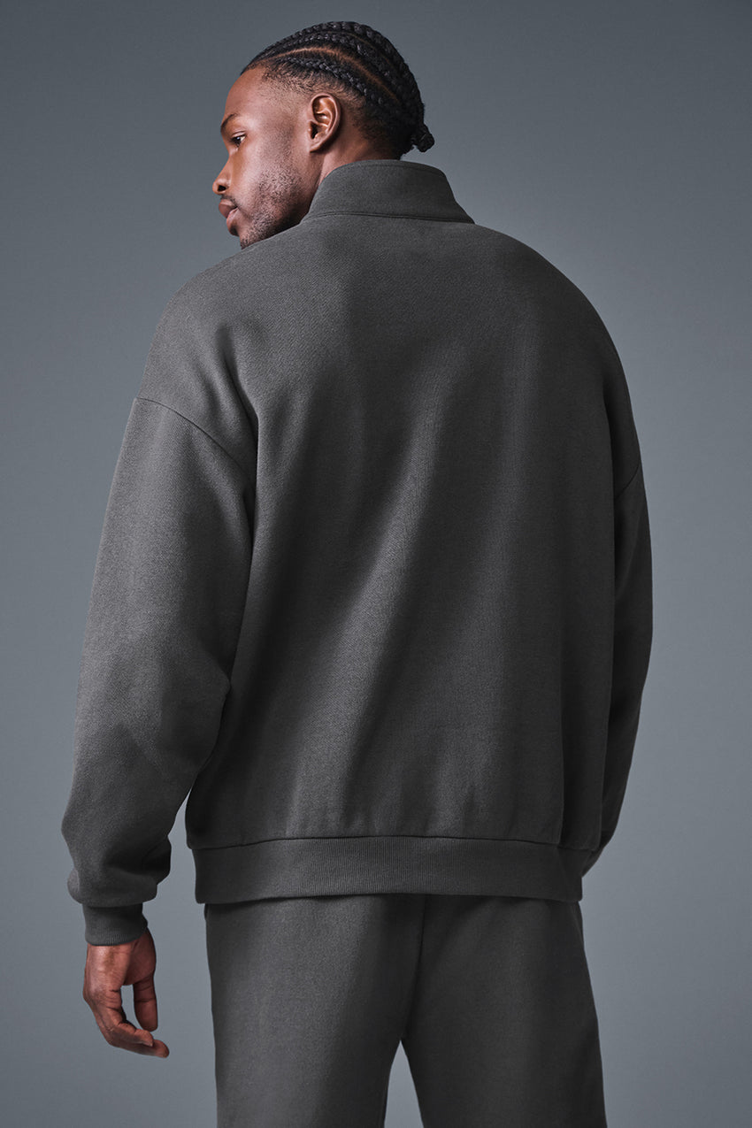 Accolade 1/4 Zip Pullover - Black