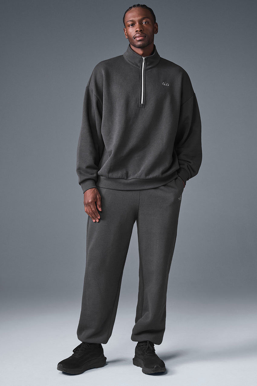 Accolade 1/4 Zip Pullover - Black