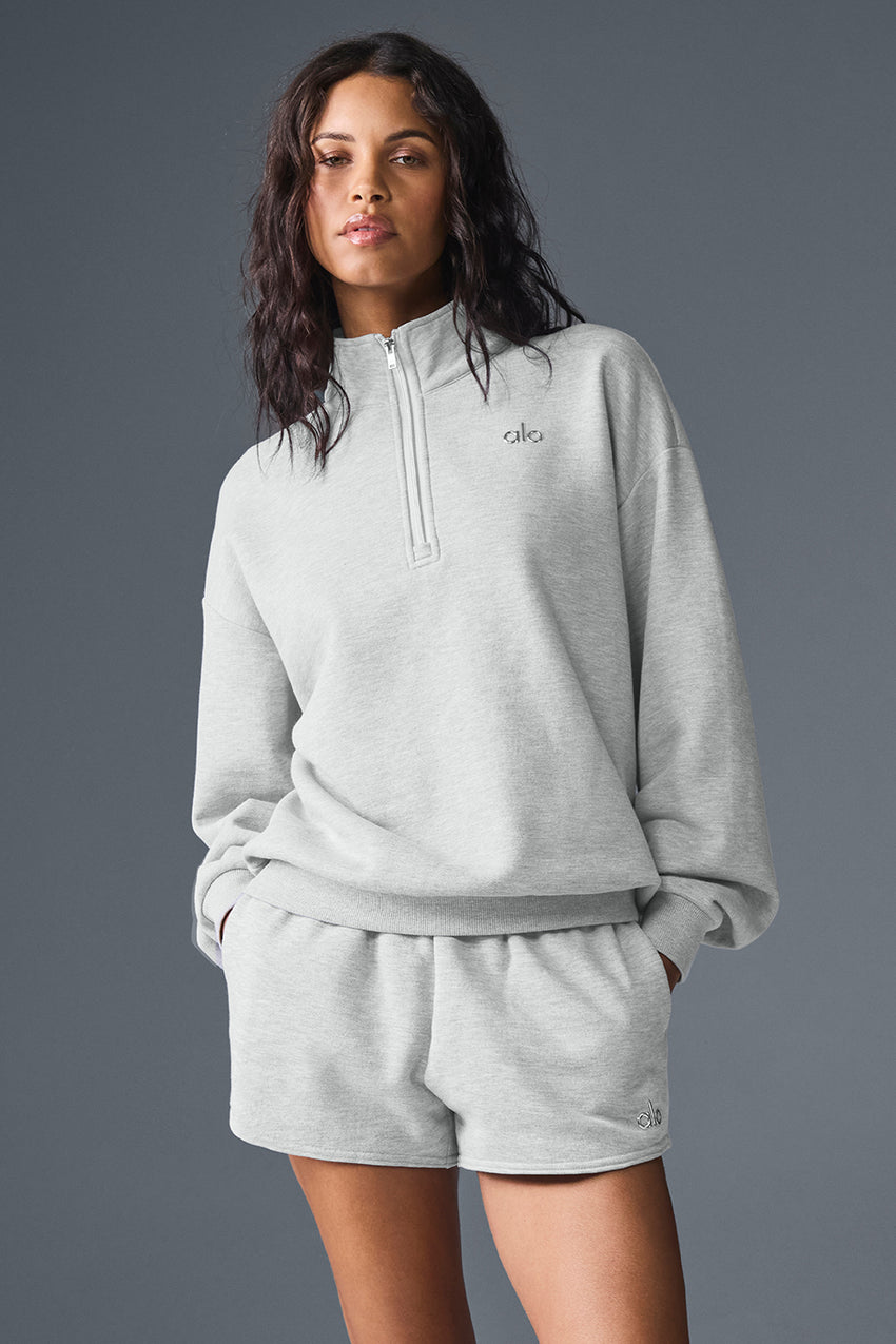 Accolade 1/4 Zip Pullover - Black