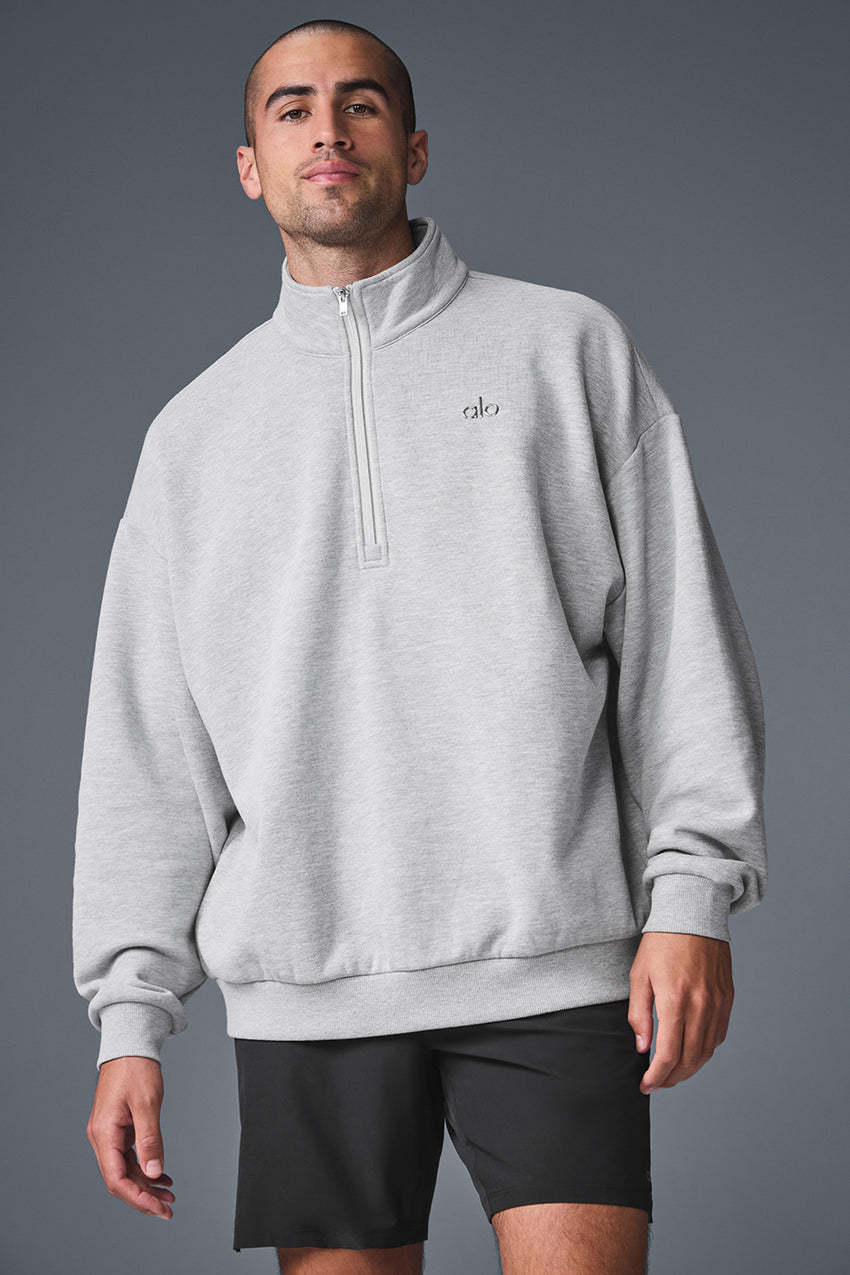 Accolade 1/4 Zip Pullover - Black