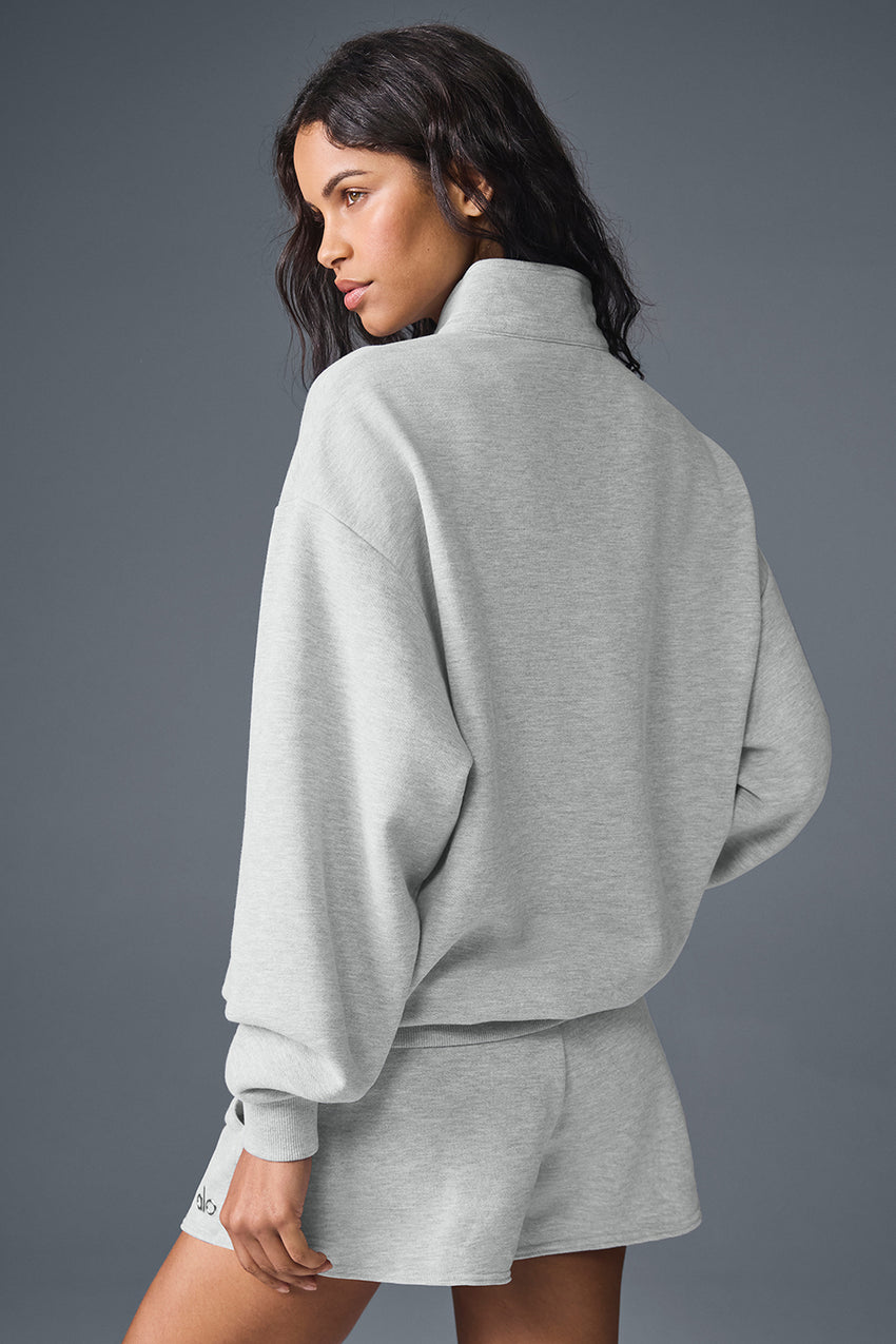 Accolade 1/4 Zip Pullover - Black