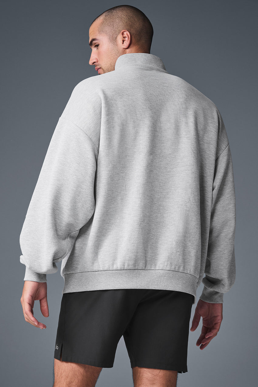 Accolade 1/4 Zip Pullover - Black