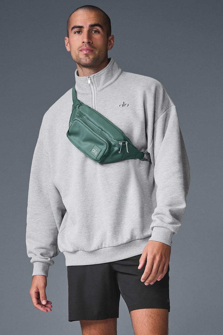 Accolade 1/4 Zip Pullover - Black