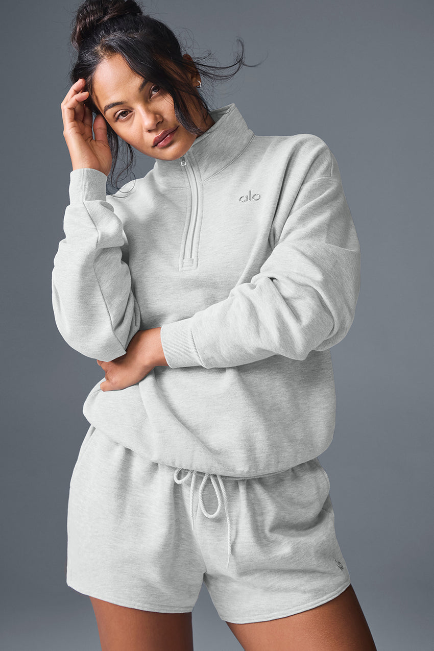 Accolade 1/4 Zip Pullover - Black